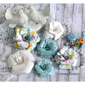 Набір кольорів Літній Сад, 6 шт від Freetany Flowers