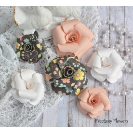 Набор цветов Ночное Рандеву, 6 шт от Freetany Flowers