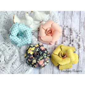 Набор цветов Макаруны, 6 шт от Freetany Flowers