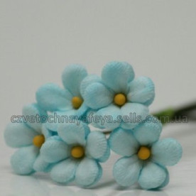 Набір кольорів Незабудки, колір блакитний, 5 шт від Квіткова Фея