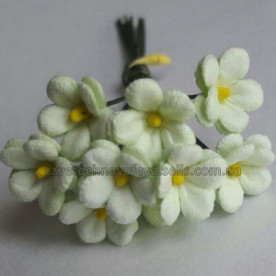 Набір кольорів Незабудки, колір ніжно салатовий, 5 шт від Квіткова Фея