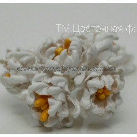 Фантазийные цветы сакуры, цвет белый, 1 шт от ТМ Цветочная Фея