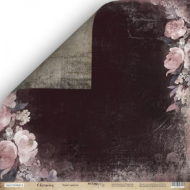 Аркуш двостороннього паперу Букет Квітів 30x30 см, 1 шт Scrapmir