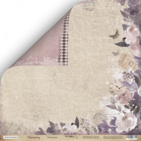 Лист двусторонней бумаги Романтика 30x30 см, 1 шт от Scrapmir
