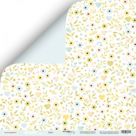 Лист двусторонней бумаги Birds 30*30 см от Scrapmir
