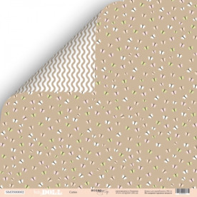 Лист двусторонней бумаги Cuties 30*30 см Scrapmir