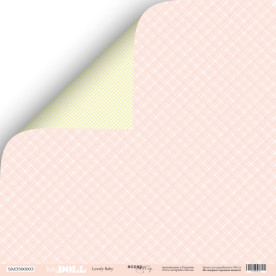 Лист двусторонней бумаги Lovely Baby 30*30 см Scrapmir
