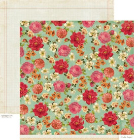 Двосторонній скраппапір Random - Vintage від Crate Paper