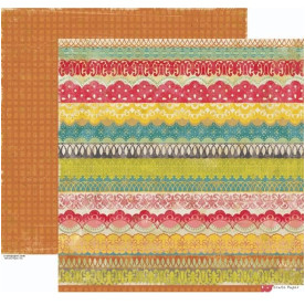 Двусторонняя скрапбумага Restoration - Fringe от Crate Paper