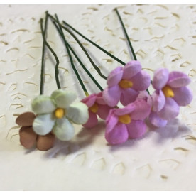 Набір незабудок різнокольоровий, 7 шт від ТМ Квітка Фея