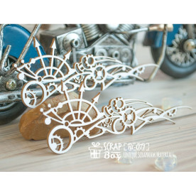 Чіпборд, Бордюри Стимпанк, 103,3х43,2мм, Scrapbox