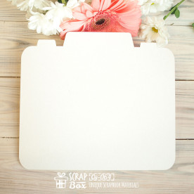 Основа для альбома фотоаппарат квадратный 1 шт , 200*177 от Scrapbox