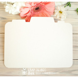 Основа для альбома фотоаппарат прямоугольный, 1 шт, 200*149 мм от Scrapbox