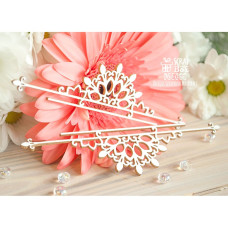 Чіпборд Мереживний бордюр 2 шт, 119 * 29 мм від Scrapbox