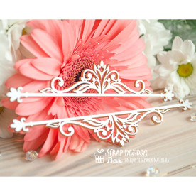 Чипборд Барокко бордюр 2 шт, 130*25 мм от Scrapbox