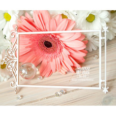 Чіпборд Бароко рамка велика, 141 * 96 мм від Scrapbox