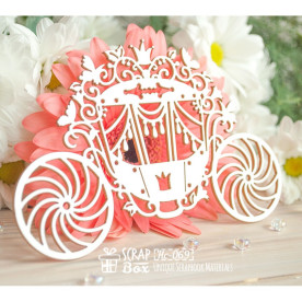 Чіпборд Карета, 130 * 84 мм від Scrapbox