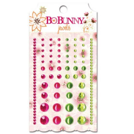 Набор самоклеящихся страз и полужемчужин Jewels Vicki B. от Bo Bunny