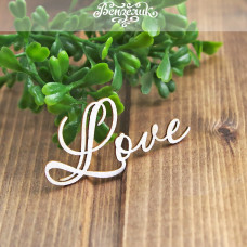 Чіпборд "Love", 55 * 27 мм від Вензелік