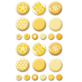 Набор брадсов 24 шт. Buttercup от Bo Bunny