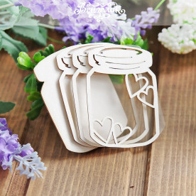 Чіпборд шейкер Баночка 13, 64 * 45 мм від Вензелік