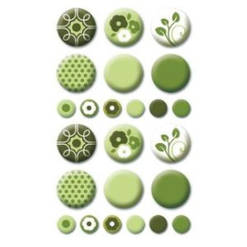 Набор брадсов 24 шт. Clover от Bo Bunny