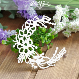 Чипборд Цветочная Фантазия, 94*97 мм от Вензелик