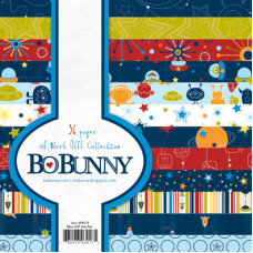Набор бумаги Blast Off! 15х15 см 36 листов от Bo Bunny
