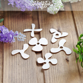 Чипборд набор Вентелей малый, 100*67 мм от Вензелик