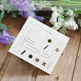 Чіпборд набір болтів, 75 * 85 мм від Вензелік