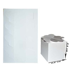 Заготівля коробочка з дизайнерського картону, колір білий, 27 * 17 см від Hobby & You