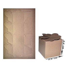 Заготівля коробочка з дизайнерського картону, крафт, 27 * 17 см від Hobby & You