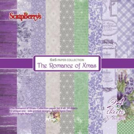 Набор бумаги Новогодний Пейзаж, 24 листа, 15*15 см, 170 г/м2 от ScrapBerry's