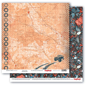 Аркуш двостороннього паперу Драйв, 30 * 30 см від ScrapBerry's