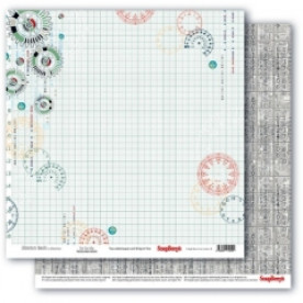 Аркуш двостороннього паперу Своя дорога, 30 * 30 см від ScrapBerry's