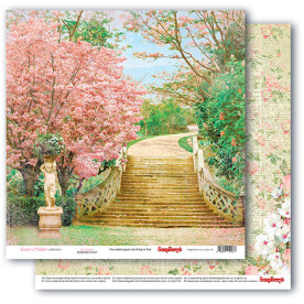 Аркуш двостороннього паперу Старовинний сад, 30 * 30 см від ScrapBerry's