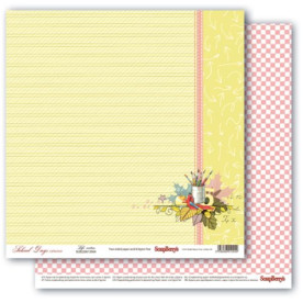 Аркуш двостороннього паперу Правильний вектор, 30 * 30 см від ScrapBerry's