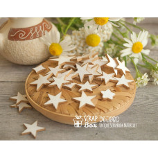 Чіпборд Набір зірочок (28-30), 15 * 20 мм від ScrapBox