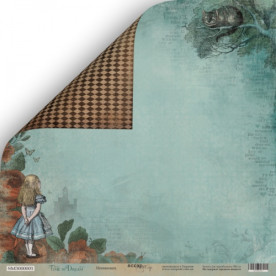 Лист двусторонней бумаги Незнакомец 30x30 см Scrapmir