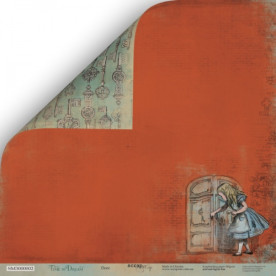 Аркуш двостороннього паперу Двері 30x30 см від Scrapmir