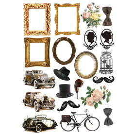 Оверлей "Shabby-memory-1", 20*30 см от Фабрика Декора