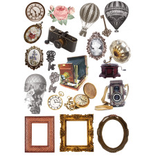 Оверлей "Shabby-memory", 20 * 30 см від Фабрика Декору