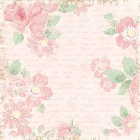 Односторонняя бумага для скрапбукинга 30х30 см Thankful от Melissa Frances