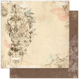 Двосторонній скраппапір Gabrielle Romance від Bo Bunny