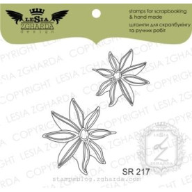 Акриловий штамп Зірочки Аніса, Lesia Zgharda