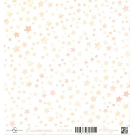 Односторонняя бумага Звездочка 30х30 см ScrapEgo