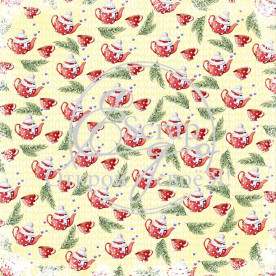 Лист односторонней бумаги А где же кружка? 30х30 см ScrapEgo