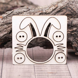 Чіпборд набір Рамочка зайчик 65 * 60мм vl1119 Valeo