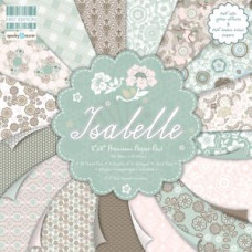Набор бумаги Isabelle 20х20 см 16 листов от First Edition