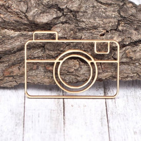 Чипборд Фотоаппарат 44*31мм vl1486  Valeo